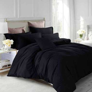 Ellenov Sprei Aneka Warna Polos Bahan Katun Prada Polos [Set Sprei] Sprei Homemade Sprey Elegant Sep