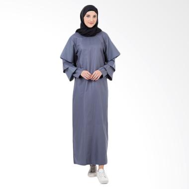 Covered Up CelIne Abaya In Gamis Wanita - Dark Grey