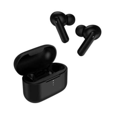 QCY T10 - Wireless Earphone Bluetooth 5.0 TWS with 600mAh Storage Box Hitam