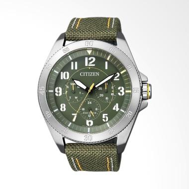 Citizen Men Eco-Drive Military Nylo ... n Pria - Green BU2030-09W