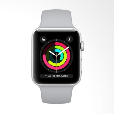 Jual Apple Watch Series 3 Gps 42mm Smartwatch Space Grey Aluminium Case With Black Sport Band Mtf32id A Resmi Online Oktober 2020 Blibli Com