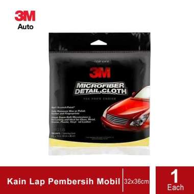 3M 39016 Microfiber Detail Cloth Lap Pembersih Mobil