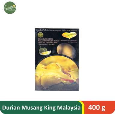 Durian Frozen Musang King Malaysia 400 Gram