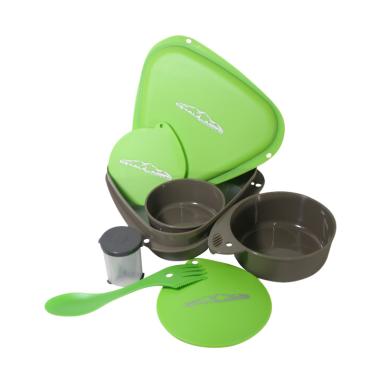 Dhaulagiri Bowl Set Peralatan Makan Camping - Hijau