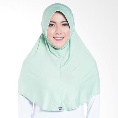 Elzatta Zaria M Rumana Jilbab Instant - Quiet Green