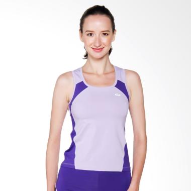 Opelon Tank Top Pakaian Fitness Wanita - Purple [20.4108.000.10.PL]