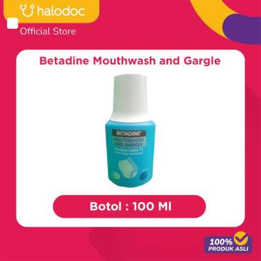 Betadine Mouthwash and Gargle 100 ml -
