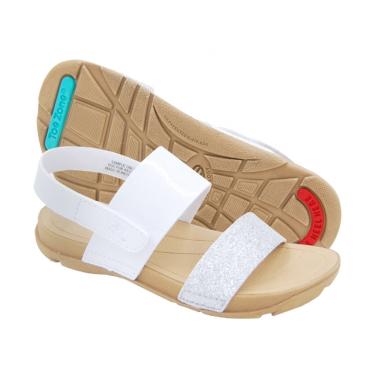 Toezone Carly Ch Glitter Sepatu Sandal Anak - White