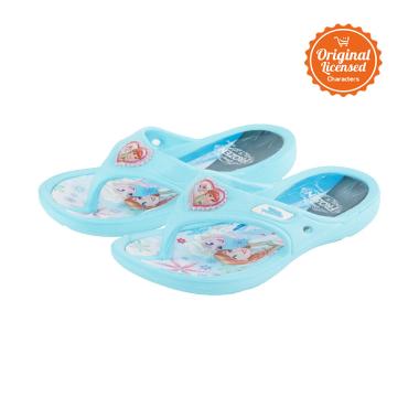 Disney Frozen Flip Flop Eva Sandals Anak Perempuan - Blue