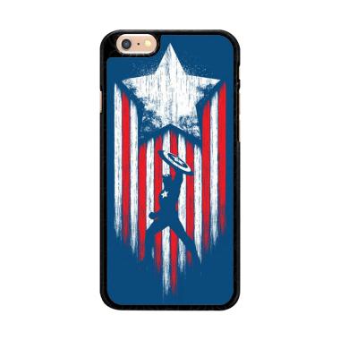 Flazzstore Captain America Blue O01 ... for iPhone 6 or iPhone 6S