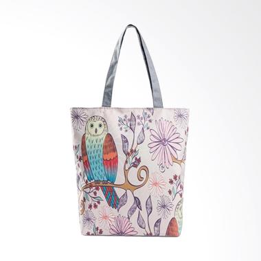 Lansdeal YHL60805182E Owl Printed Tote Bag Tas ...