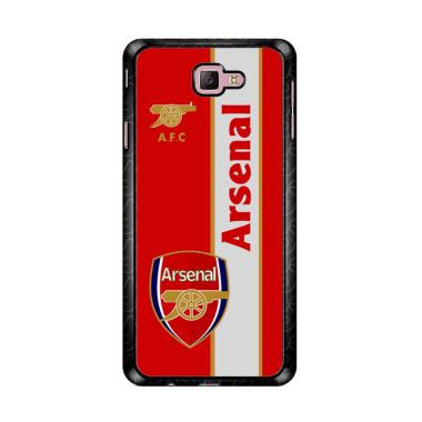 Flazzstore Arsenal Logo Red Z4340 Custom Casing for Samsung Galaxy J7 Prime