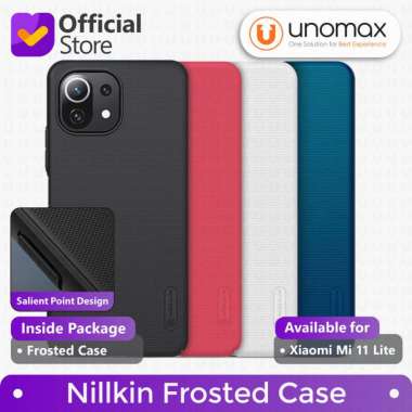 Hard Case Xiaomi Mi 11 Lite / Mi11 Lite Nillkin Frosted Casing - Black