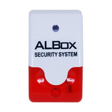 ALBOX MSF110 Mini Size Siren With Flashing Light Perangkat Keamanan