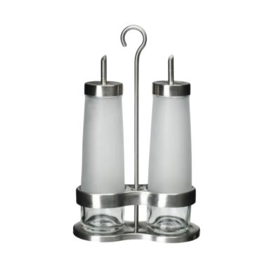 Ikea Droppar Oil & Vinegar Set Peralatan Dapur - Silver
