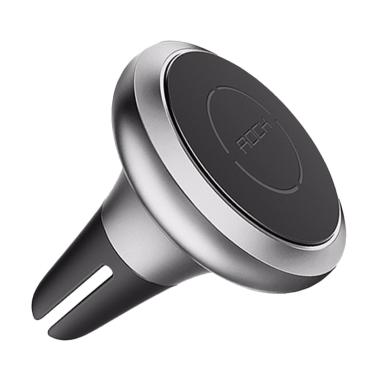 Rock Premium Magnetic Air Vent Phone Universal Car Holder Mount - Silver
