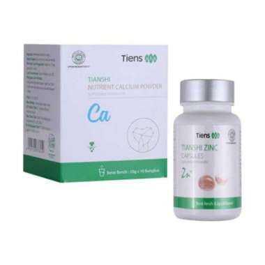 PAKET PENINGGI BADAN TIENS ORIGINAL | SUSU CALSIUM NHCP + ZINC | TIENS