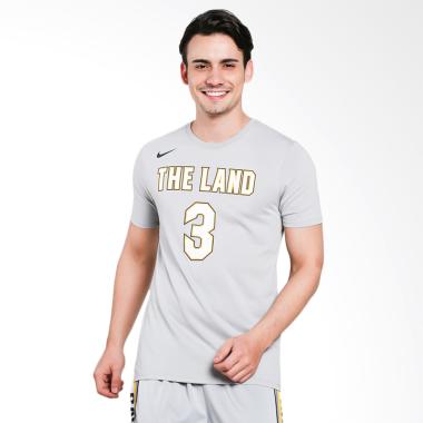 Nike Men Basketball Isaiah Thomas Cleveland Cavaliers Dry Tee Kaos Basket Pria [AA2574-013]