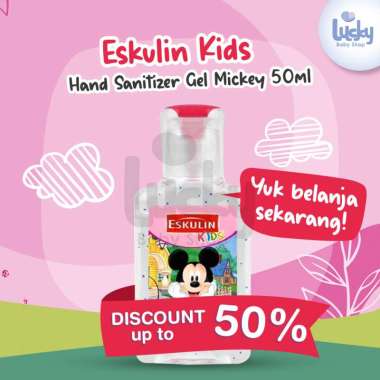 Eskulin Kids Mickey Handsanitizer Gel [50 mL]