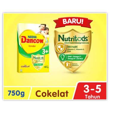 Promo Harga Dancow Nutritods 3 Cokelat 800 gr - Blibli