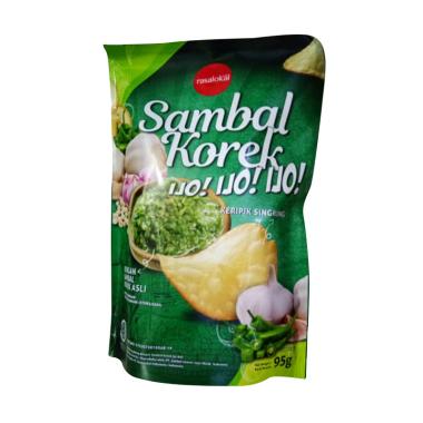 Rasa Lokal Sambal Korek Ijo Keripik Singkong