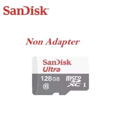 SanDisk Ultra microSD, SQUNR 128GB, C10, UHS-1, 100MB/s R, 4x6, 7Y [SDSQUNR-128G-GN6MN] Grey