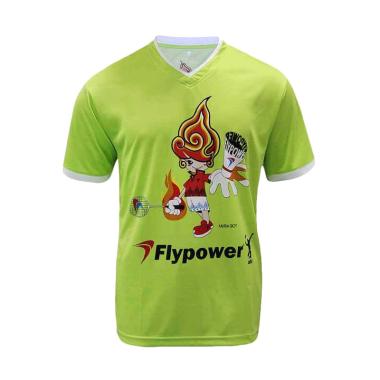 Flypower Muria Boy Kaos Badminton Pria - Green