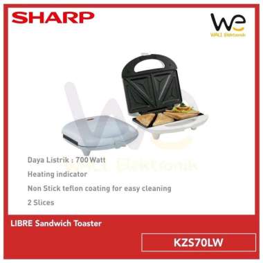 SHARP KZS 70 LW PANGGANGAN ROTI / SANDWICH TOASTER / KZS70LW