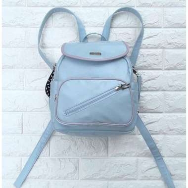 TAS RANSEL M MADINA RUMAH WARNA lilac blue