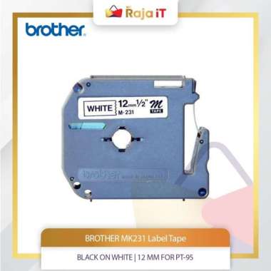 Jual BROTHER TZe-S241 18mm PTouch Tape Label Barcode TZeS241 ...