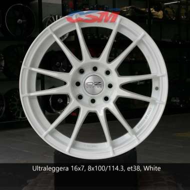 OZ Racing Ultra Leggera R16x7 ET38 White