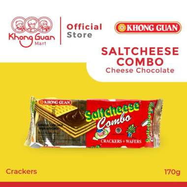 Promo Harga Khong Guan Saltcheese Combo 190 gr - Blibli