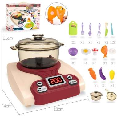 ONE - M150 M152 Mainan Masak Masakan Anak Perempuan KOMPOR UAP Mainan Kitchen Set Mainan Dapur Anak