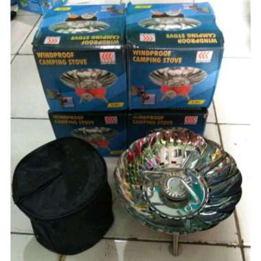 kompor camping windproof kompor camping kembang kompor windproof