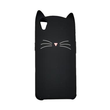 OEM Marcell Simple Cat Casing for OPPO A37 - Black