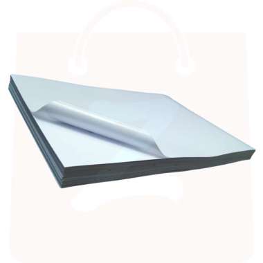 ACA Stiker Vinyl Putih 20 Lembar A4 120 GSM Eco-Solvent Sticker / Tahan Air / Vinil / Plastik / PVC