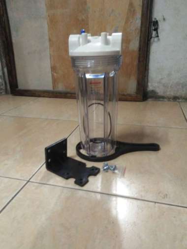 Tabung Housing Filter Air Nanotec 10 inch drat in out 1/2 inch