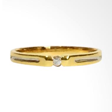 Pentacles FC01842 Wedding Ring White Gold With Diamond