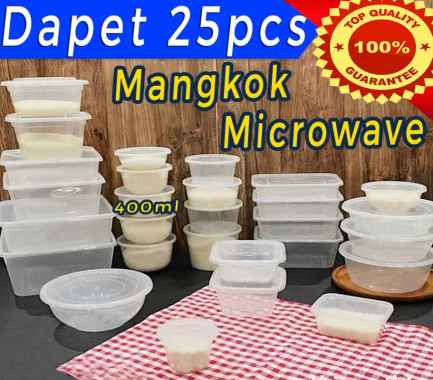 TERMURAH - Thinwall DM Mangkok Microwave 400ml - RB