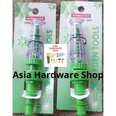 Semprotan Air Lurus PVC KENMASTER Hose Nozzle Semprot Lurus Taman Tanaman Mobil KM-9417