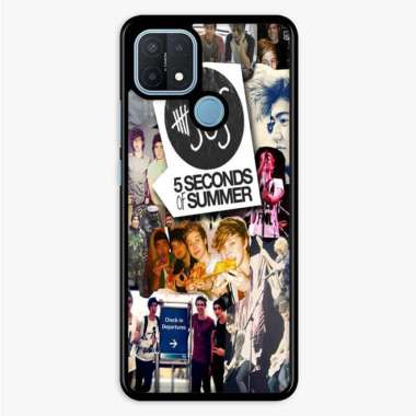Hardcase Casing Premium Custom Oppo A15 | Oppo A15s 5 Second Of Summer Colleges 2 O3419 Case Cover Oppo A15 combine