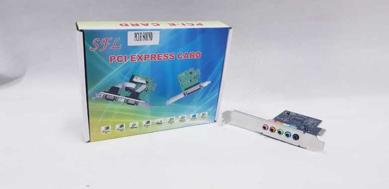 PCI EXPRESS CARD / PCI-E SOUND CARD
