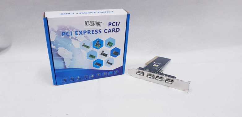 PCI USB CARD 4 PORT PCI EXPRESS