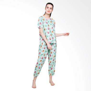 Jo & Nic Macaroon Pajama Setelan Piyama Wanita - Tosca