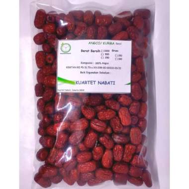 500gr Kuartet Nabati Angco KECIL - Hong Zao (Red Dried Dates) Premium