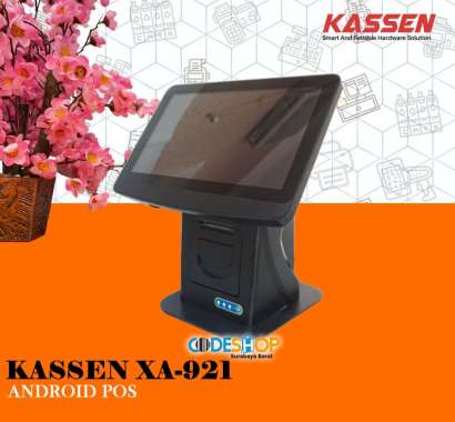 ALL IN ONE ANDROID MESIN KASIR KASSEN XA921 | XA 921 | XA-921 HITAM