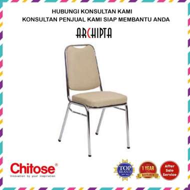 Chitose - Kursi Tumpuk Hotel & Restaurant - Caesar P (Chrome)