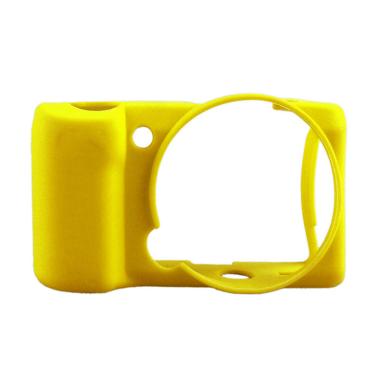 Godric Silicone Case for SONY Alpha Mirrorless A5000 or A5100 - Kuning