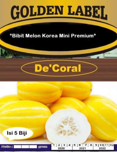 Bibit Melon Korea Mini Premium | Benih Melon Korea Mini Premium