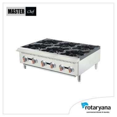 Gas Stove 6 Open Burner with Stand Masterchef LDHP6